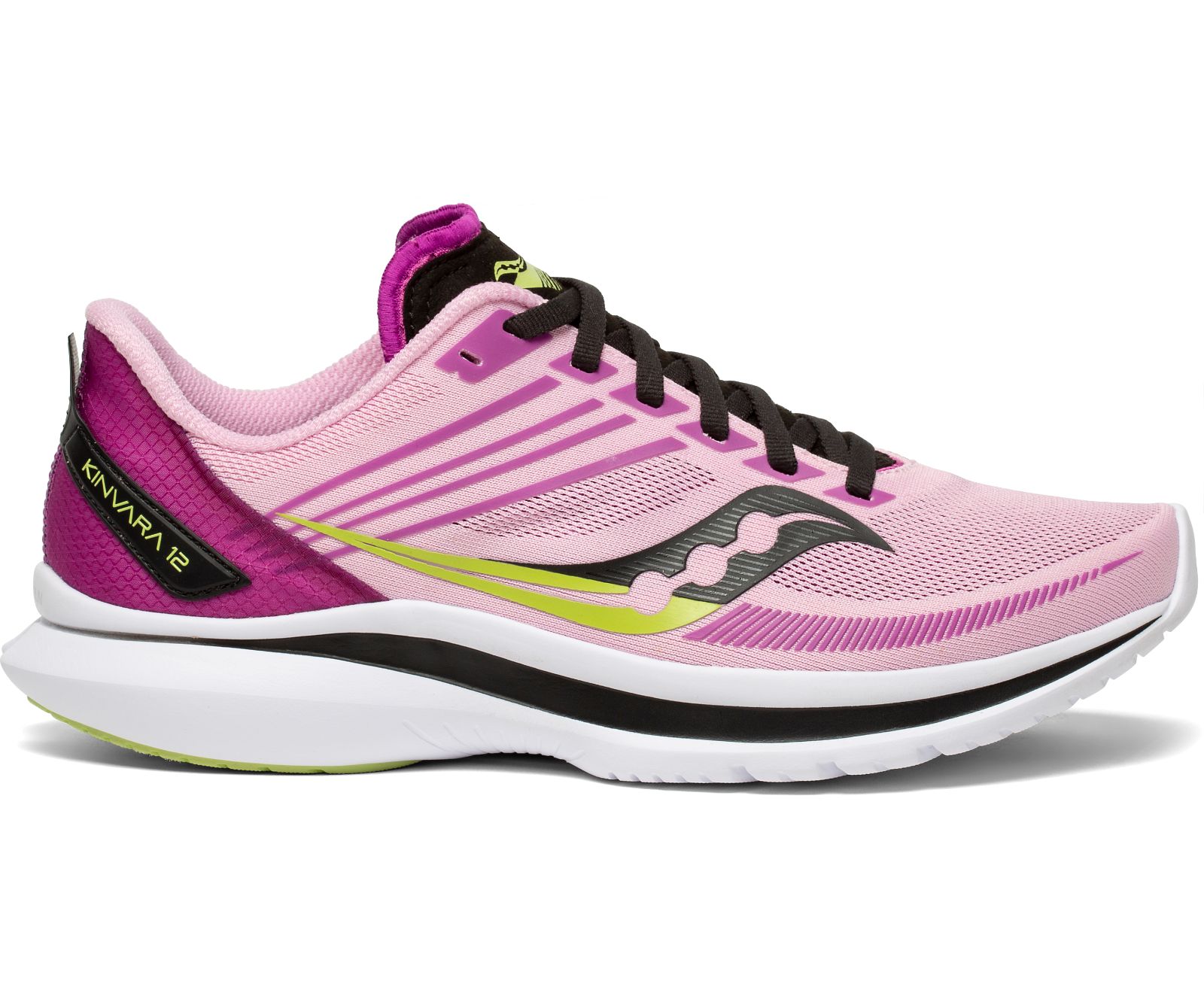 Saucony Kinvara 12 Women\'s Running Shoes Pink / Black | AU 164ILHS